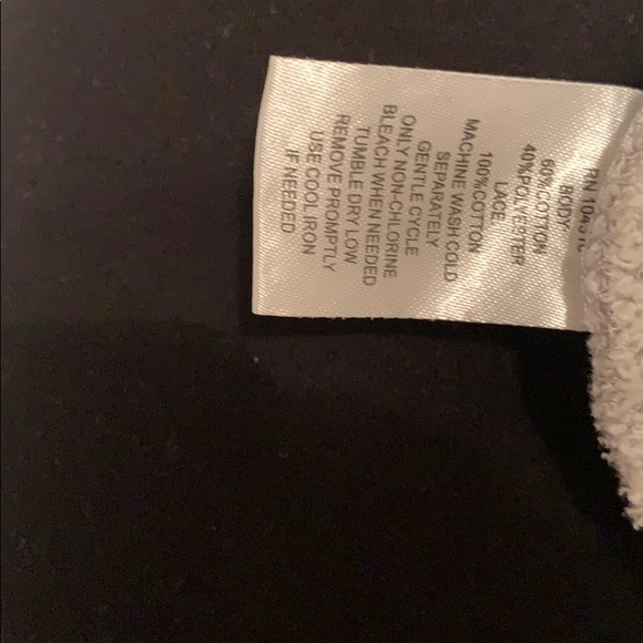 Gray Crop long sleeve top open back - Picture 5 of 6